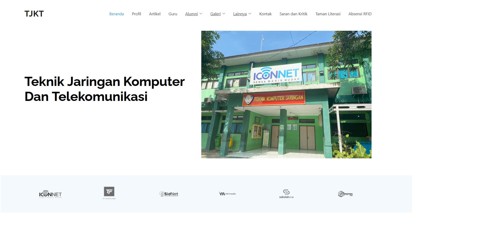 Website Jurusan Sekolah