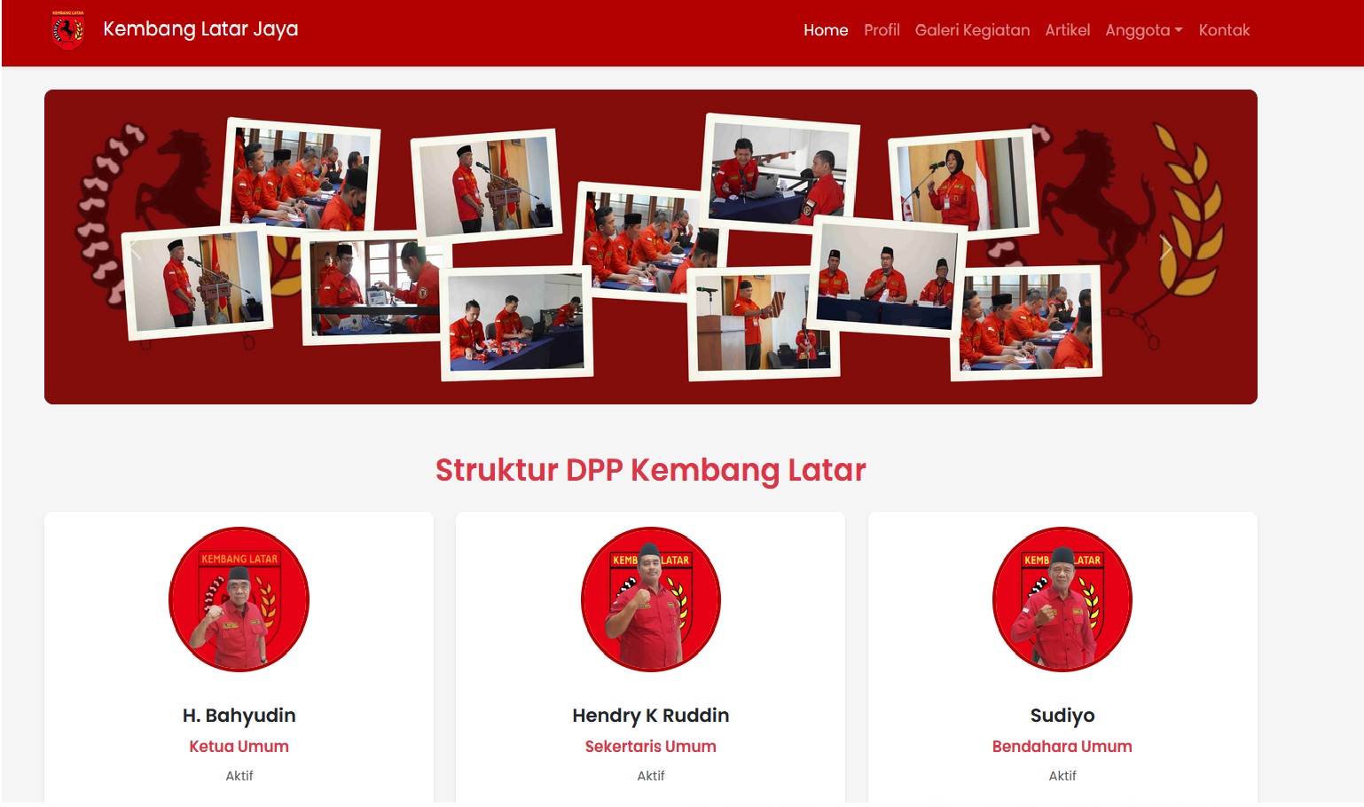 Website Organisasi